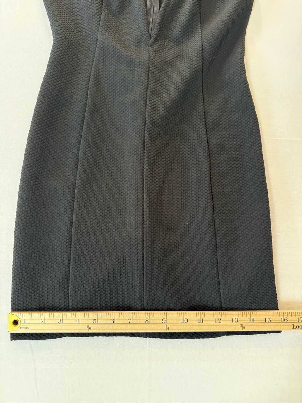 Forever 21 Black Textured Mini Dress - Picture 4 of 7